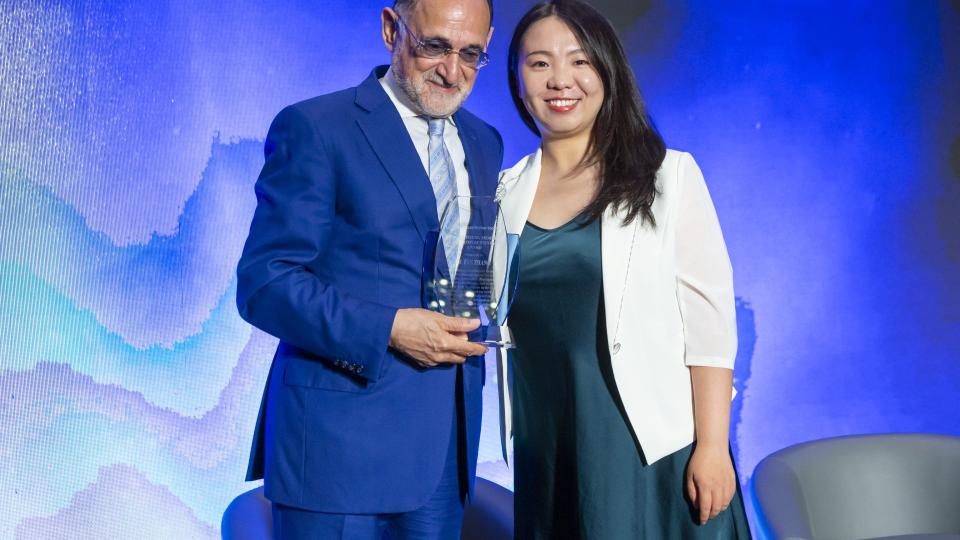 <p>Fan Zhang, Assistant Professor of Mechanical Engineering at Georgia Tech Receives National Engineering Achievement Award from ANS.</p> Fan Zhang, Assistant Professor of Mechanical Engineering at Georgia Tech Receives National Engineering Achievement Award from ANS