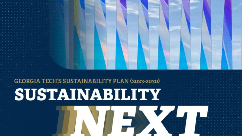 cover of the 2023-2030 Sustainability Next Plan